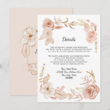 ピンクの水彩花模様のテラコッタのホテル詳細