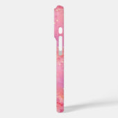 ピンクの水彩iPhoneケース - 夢のようなパステルギャラクシー Case-Mate iPhoneケース (裏面 / 左)