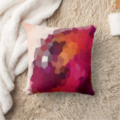 ピンクの水晶 クッション (ブランケット)