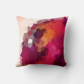 ピンクの水晶 クッション (裏面)