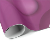 ピンクの水滴の背景 ラッピングペーパー (ロールコーナー)