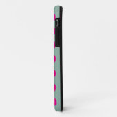 ピンクの水玉模様のトンボ アート ケース - Mate iPhone 5 Case-Mate iPhoneケース (裏面/左)