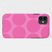 ピンクの水玉模様のiPhone 5の場合 Case-Mate iPhoneケース (裏面(横))