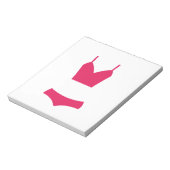 ピンクの水着 ノートパッド (回転)