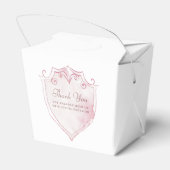 ピンクの水色のクレストのバプテスマを取り出す フェイバーボックス (裏面サイド)