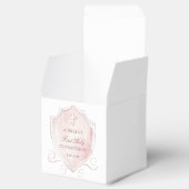 ピンクの水色のクレスト最初の共産キューブ フェイバーボックス (オープン)