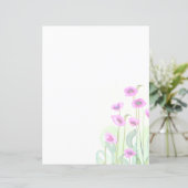 ピンクの水色のケシ (スタンド正面)