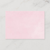 ピンクの水色のバラマミーのベリーゲームを推測 エンクロージャーカード (裏面)