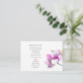 ピンクの水色のフローラを受け取る。キャッシュバー結婚ズ エンクロージャーカード (スタンド正面)