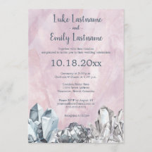 ピンクの水色の宝石結婚と宝石