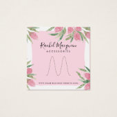 ピンクの水色ブルーミングフローラリングや輪表示 (正面)