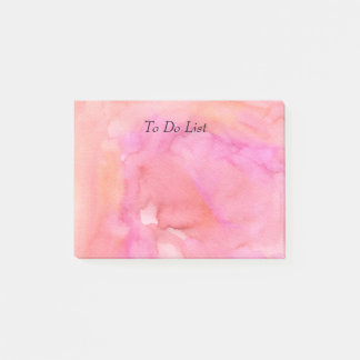 ピンクの水色 ポストイット