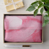 ピンクの水色 薄葉紙 (ギフト)