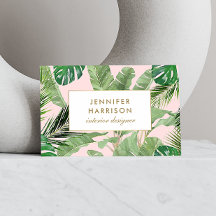 ピンクの水葉色熱帯パターン