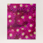 ピンクの氷菜の花 ジグソーパズル (縦)