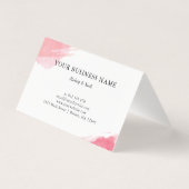 ピンクの汚れ – あなたに贈り物 – ギフト券 (裏面)