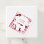 ピンクの沿岸女性のカーボーイ フェイバータグ (インサイチュ)