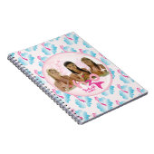 ピンクの泡のグループ ノートブック (右側)