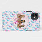 ピンクの泡のグループ Case-Mate iPhoneケース (裏面(横))