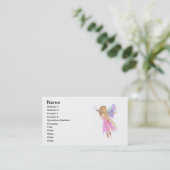 ピンクの泡の妖精 名刺 (スタンド正面)