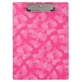 ピンクの泡 クリップボード