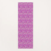 ピンクの泡 ヨガマット (正面)