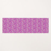 ピンクの泡 ヨガマット (正面(横))