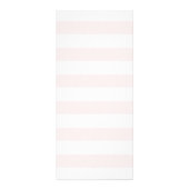 ピンクの洗礼宗教的メニューカード ラックカード (裏面)