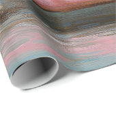 ピンクの浴槽に入ったヤギ ラッピングペーパー (ロールコーナー)