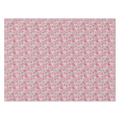 ピンクの海パターン テーブルクロス (正面(横))