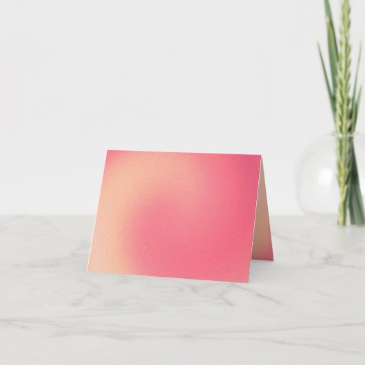 ピンクの渦巻きノートカード カード (正面)