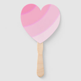 ピンクの渦巻きファンのセット ハンドファン