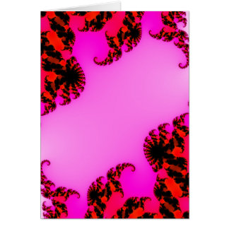 ピンクの渦巻き