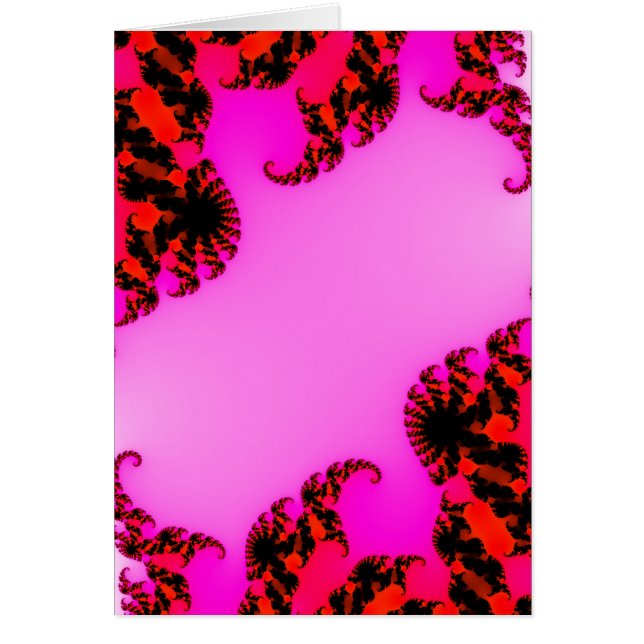 ピンクの渦巻き (正面)