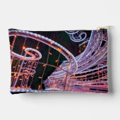 ピンクの渦巻き アクセサリーポーチ (裏面)