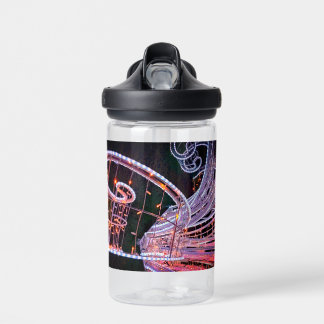 ピンクの渦巻き ウォーターボトル