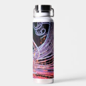 ピンクの渦巻き ウォーターボトル (背面)