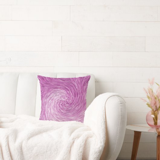 ピンクの渦巻き・・・ クッション (ソファ)