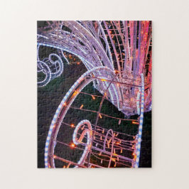 ピンクの渦巻き ジグソーパズル