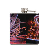 ピンクの渦巻き フラスク (裏面)