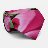 ピンクの渦巻 ネクタイ (ロール)