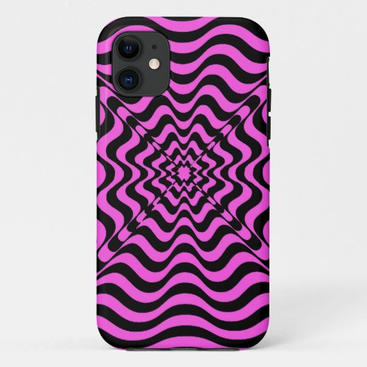 ピンクの渦 Case-Mate iPhoneケース (裏面)