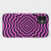 ピンクの渦 Case-Mate iPhoneケース (裏面(横))