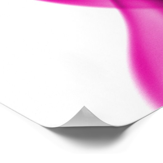 ピンクの煙 ポスター (角)