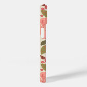 ピンクの熱帯パーソナライズされた花Case-Mate iPhon Case-Mate iPhoneケース (裏面 / 右)