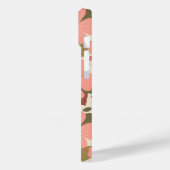 ピンクの熱帯パーソナライズされた花Case-Mate iPhon Case-Mate iPhoneケース (裏面 / 左)