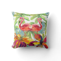 ピンクの熱帯性フラミンゴの鳥の水色