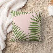 ピンクの熱帯楽園 クッション (ブランケット)