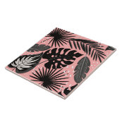 ピンクの熱帯 タイル (側面)