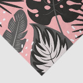 ピンクの熱帯 薄葉紙 (詳細)